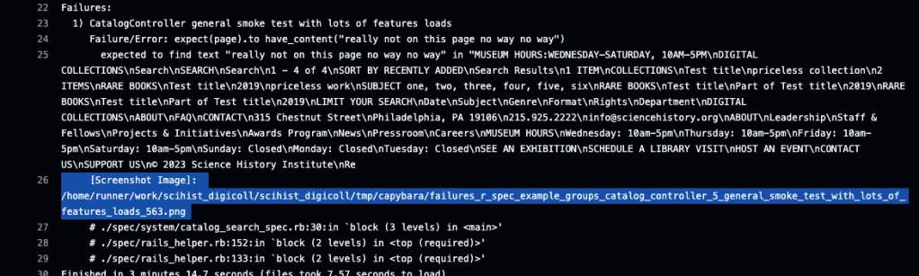 Panduan menyimpan artefak screenshot dari pengujian otomatis di platform Github Actions