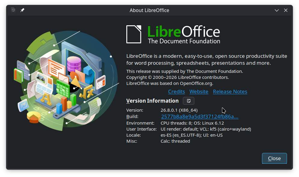 Fitur Baru LibreOffice 26.8, Navigasi Nyaman dan Desain Presisi