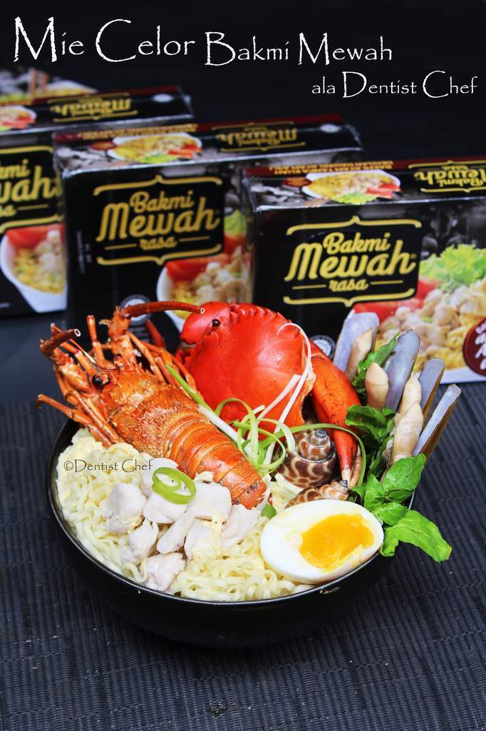 Resep Mie Celor Lobster Bakmi Mewah Khas Palembang, Tiga Kreasi Baru