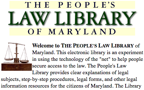 Sejarah People Law Library Maryland Menjembatani Akses Keadilan