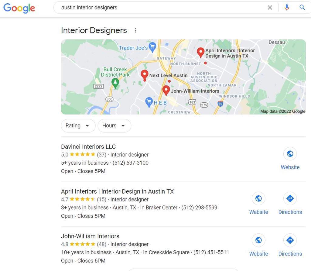 Service Area Businesses Rise in Local Pack Search Results