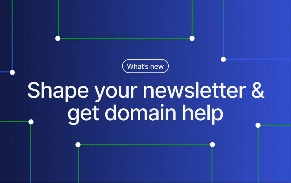 Illustration des nouveautés WordPress avec des outils de personnalisation de newsletter et d'assistance en ligne